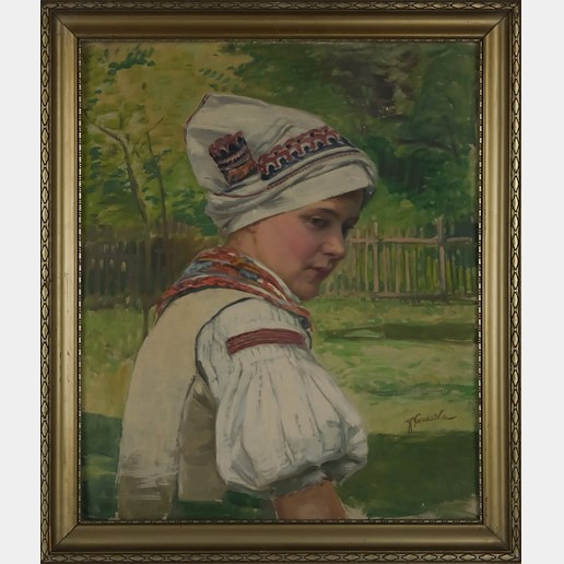 Josef Koudelka - Dívka v zahradě