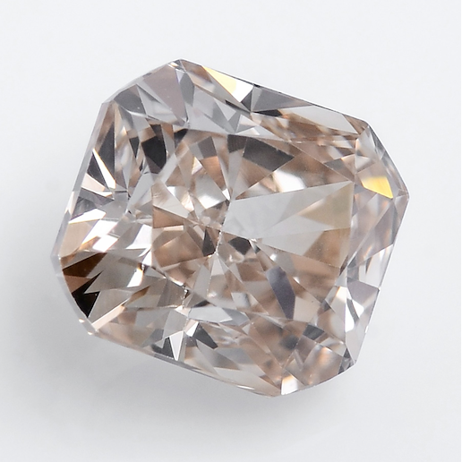 .. - Investiční diamant, CHAMPAGNE DIAMANT 0.52ct VVS1 -Fancy Light Yellowish Brown