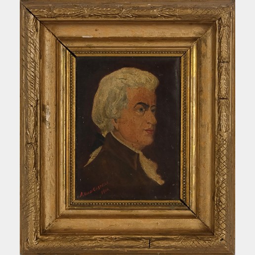 Auguste Van De Casteele - Konvolut 2 portrétů