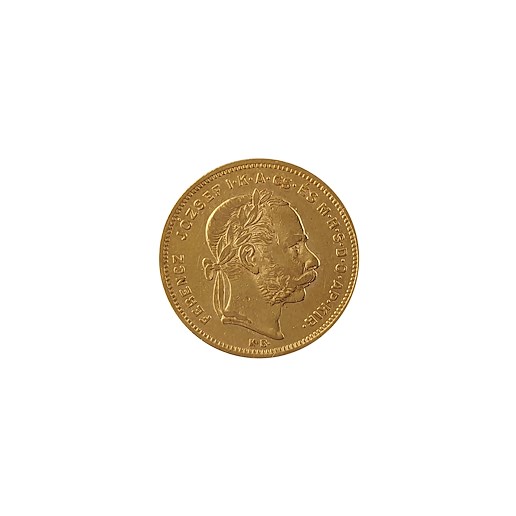 .. - Rakousko Uhersko zlatý 8zlatník/ 20frank 1874 KB Kremnica