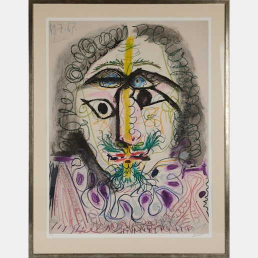 Pablo Picasso - Mousquetaire, Buste