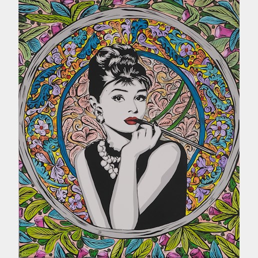 Klaudie Švrčková - Audrey Hepburnová