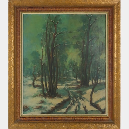 Václav Vaner - Cesta zimním lesem