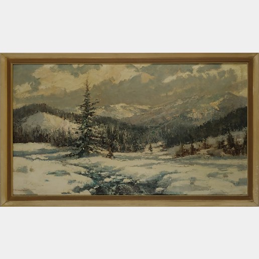 Karel Karas - Zima v horách