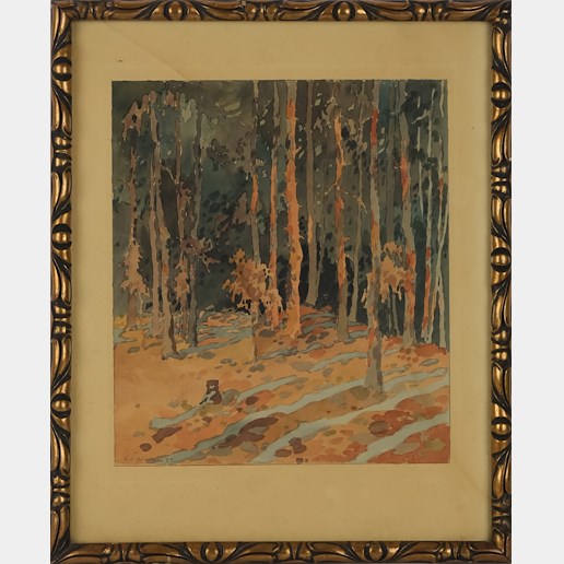 Karel Toman (1889) - Konvolut 2 prací -  Březový háj a V lese