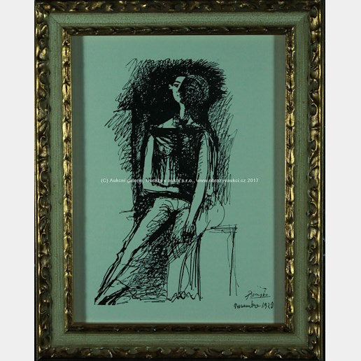 Pablo Picasso - Femme assise