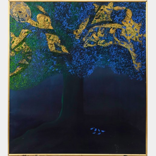 Ingrid Glaserová - Modrý strom