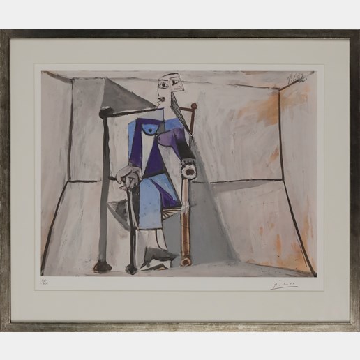 Pablo Picasso - Femme assise dans un fauteuil