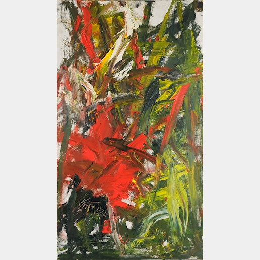 Antonín Kroča - Červená abstrakce