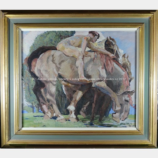 Ludvík Vacátko - Muž na koni
