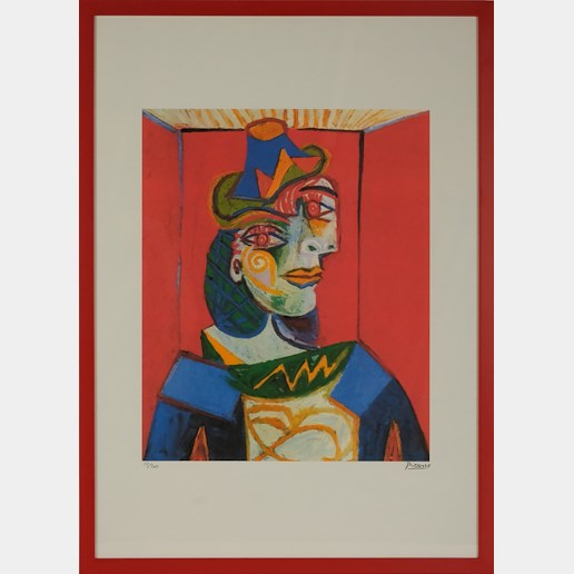 Pablo Picasso - Žena klaun