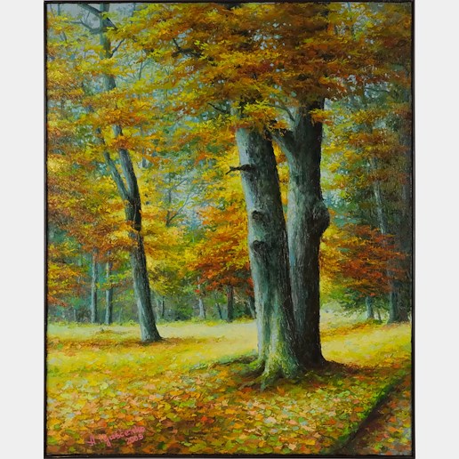 Alexandr Iljuščenko - Podzimní les