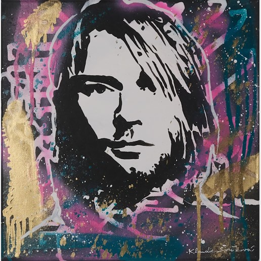 Klaudie Švrčková - Kurt Cobain