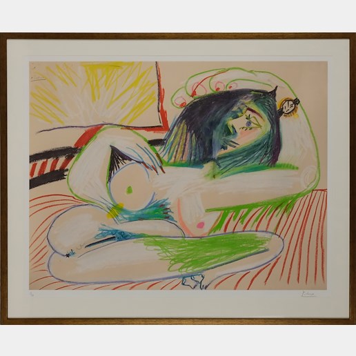 Pablo Picasso - Nu couché