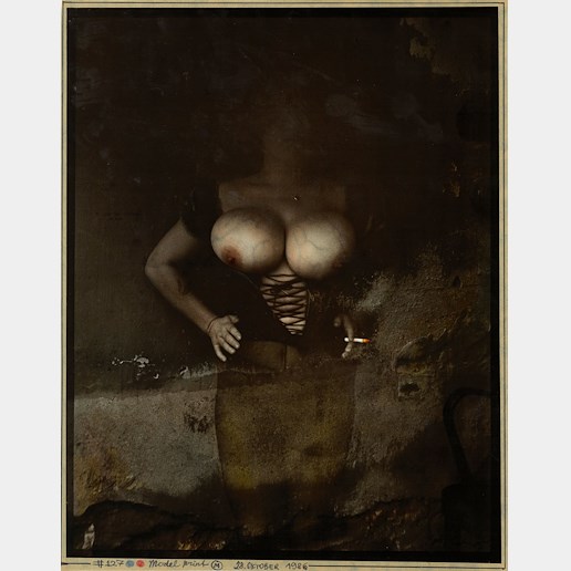 Jan Saudek - 2 Big for U (No Title)