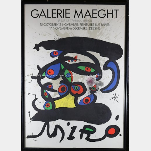 Joan Miró - Galerie Maeght, Paris