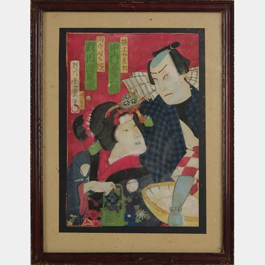 Kunisada - Lovers