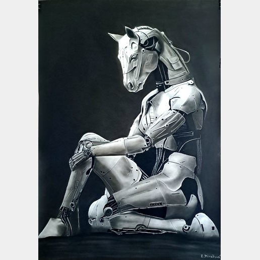 Bc. Zuzana Minářová - Android Horse woman