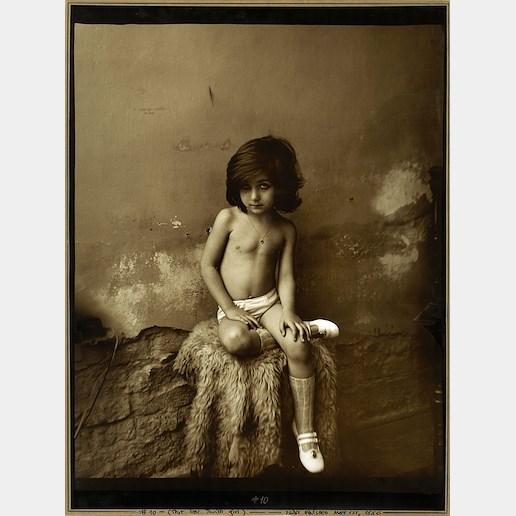 Jan Saudek - That little Jewish Girl