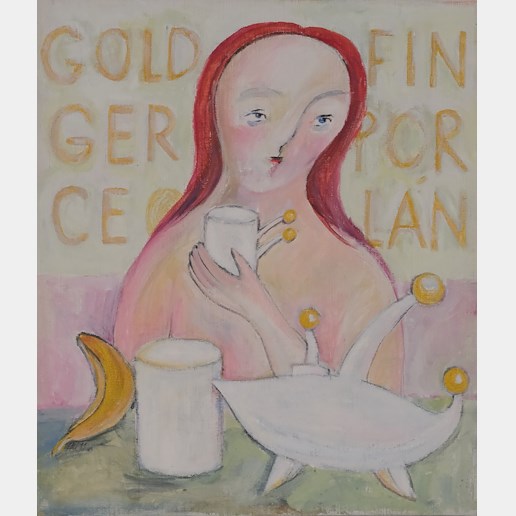 Helena Hlušičková - Goldfinger porcelán