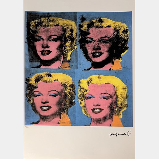 Andy Warhol - Marilyn Monroe 4x