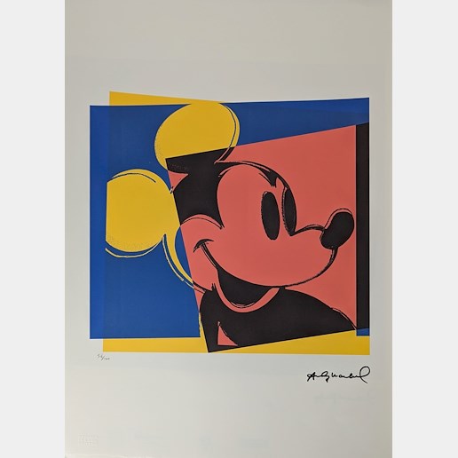 Andy Warhol - Mickey Mouse