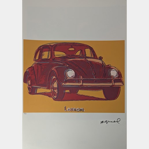 Andy Warhol - Volkswagen Lemon