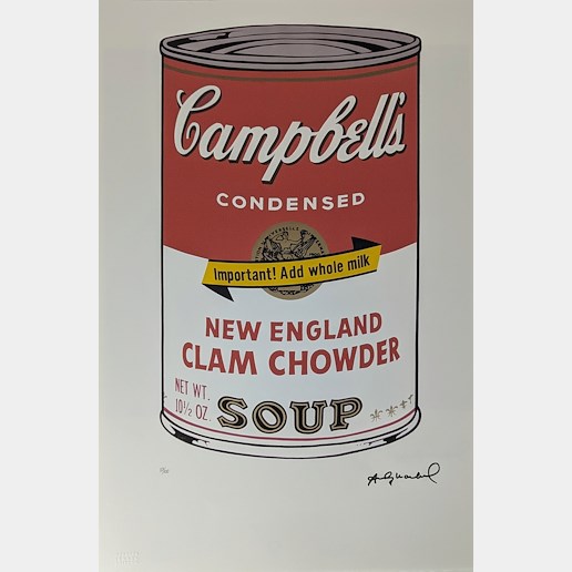 Andy Warhol - Campbells - Clam Chowder