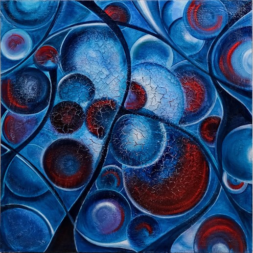 Laura Écsiová - Cosmic marbles 2