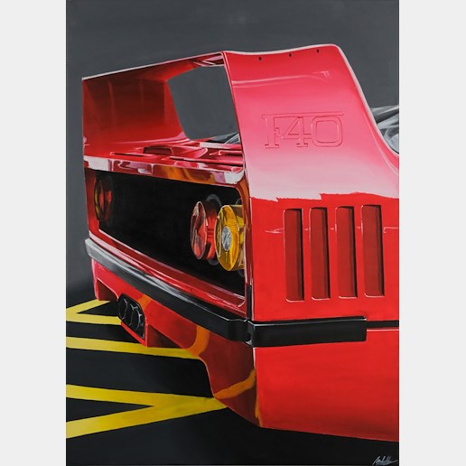 Adéla Machálková - Ferrari F40