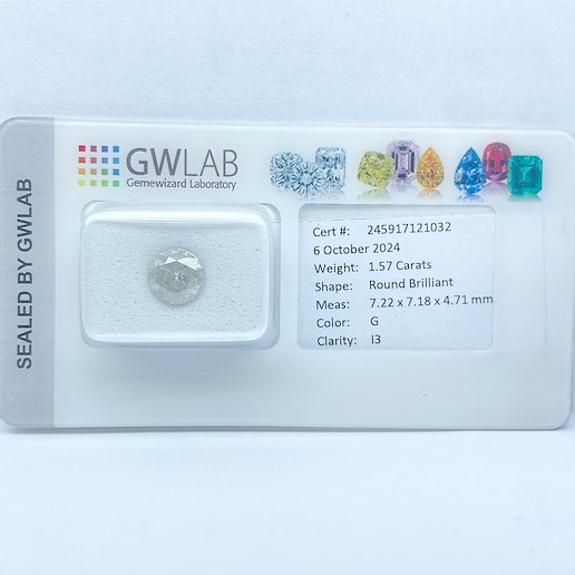 .. - Investiční diamant 1,57 ct