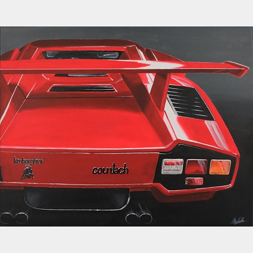 Adéla Machálková - Lamborghini Countach