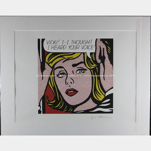 Roy Lichtenstein - Vicki! I-I thought