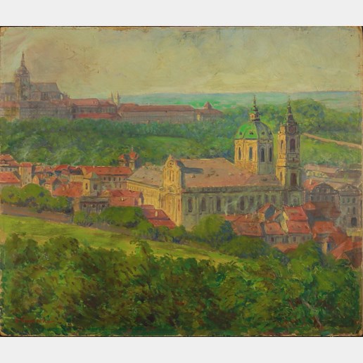 Josef Koudelka - Pražské panorama z Petřína
