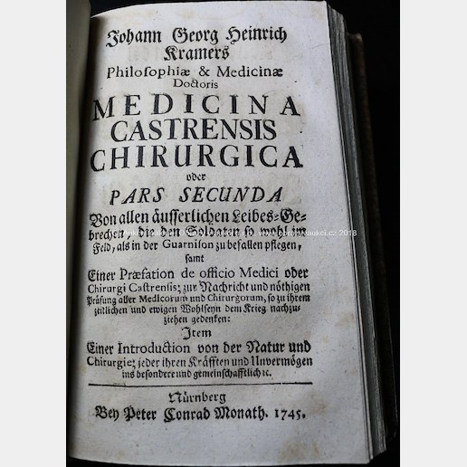 Johan Heinrich Kramer - Medicina Castrensis das ist: Bewërte Arzney wider die im Feld und Guarnisons unter Soldaten grassirenden Krankheiten...