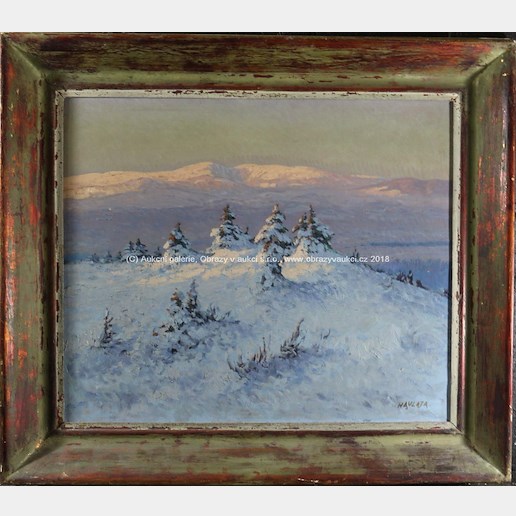 Karel Havlata - Zima na horách