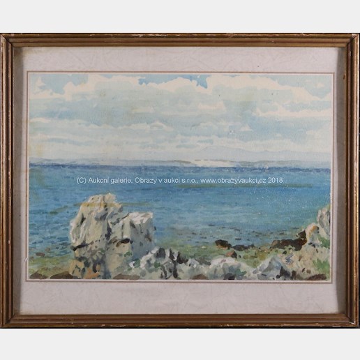 Gustav Porš - Výhled na moře