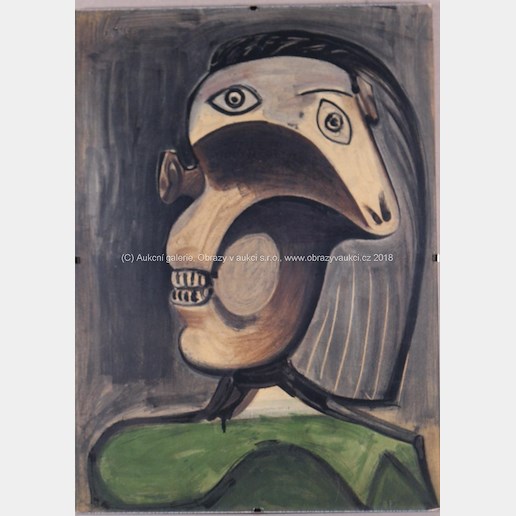 Pablo Picasso - Portrét ženy