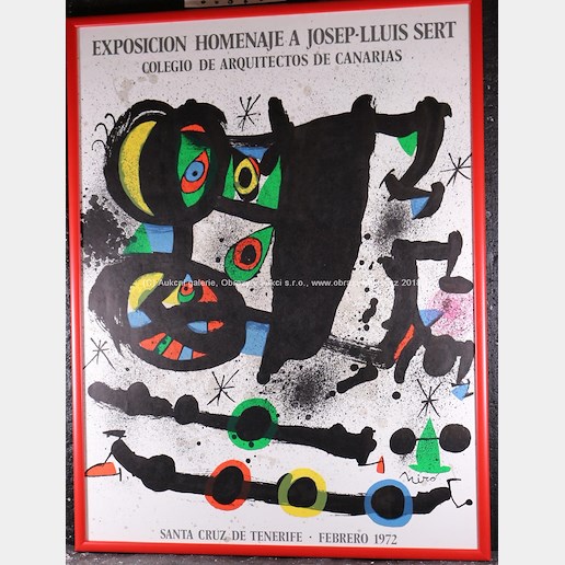 Joan Miró - Exposicion Homenade a Joseph-Louis Sert