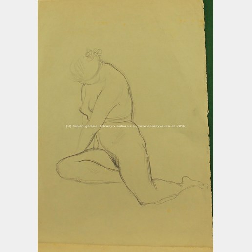 Andrej Bělocvětov - Soubor 273 kusů kreseb, skic