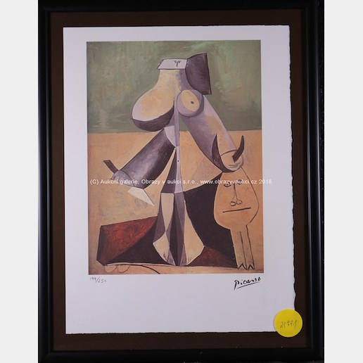 Pablo Picasso - Hlava s rohy