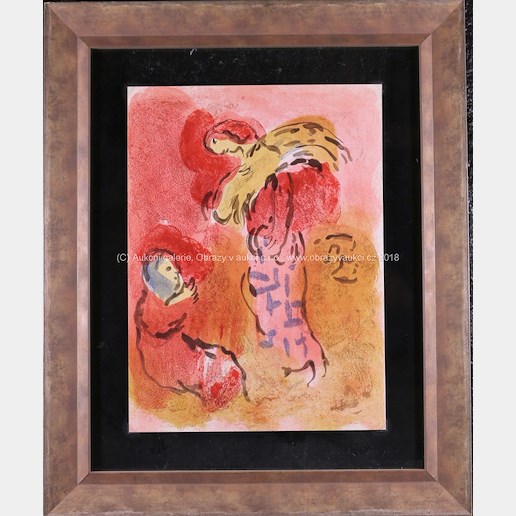 Marc Chagall - Rút sbírá klasy