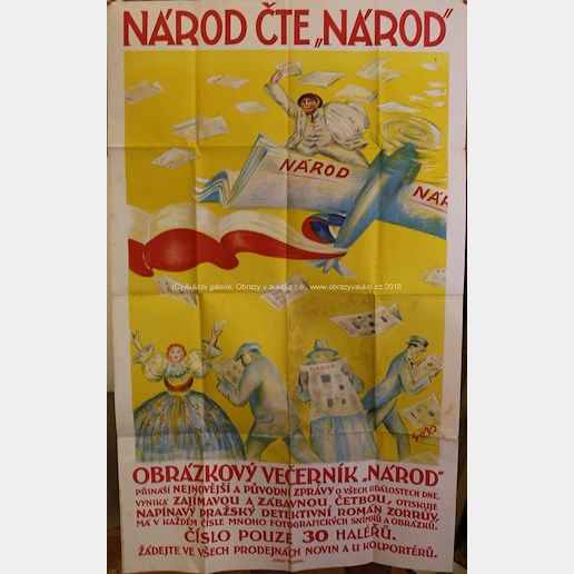 nesignováno - Národ čte "Národ"