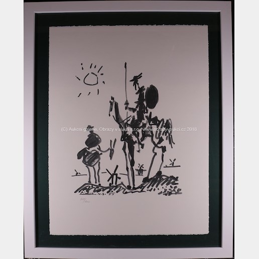 Pablo Picasso - Don Quijote a Sancho Panza
