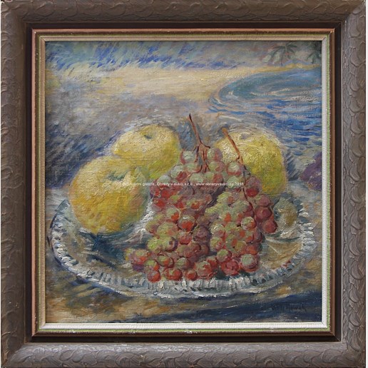 Willi Nowak - Zátiší s ovocem