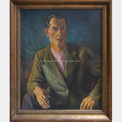 Alois Bílek - Autoportrét