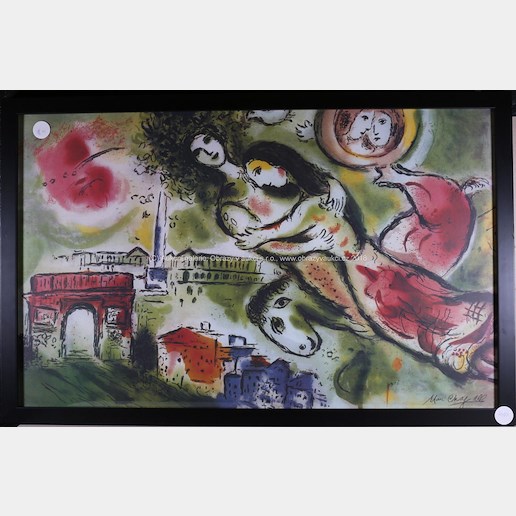 Marc Chagall - Romeo a Julie