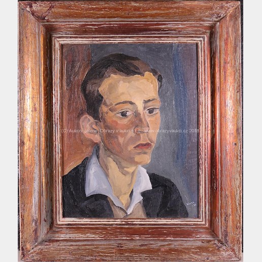 Georges Kars - Portrét mladého muže