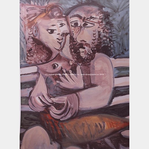 Pablo Picasso - Muž a žena