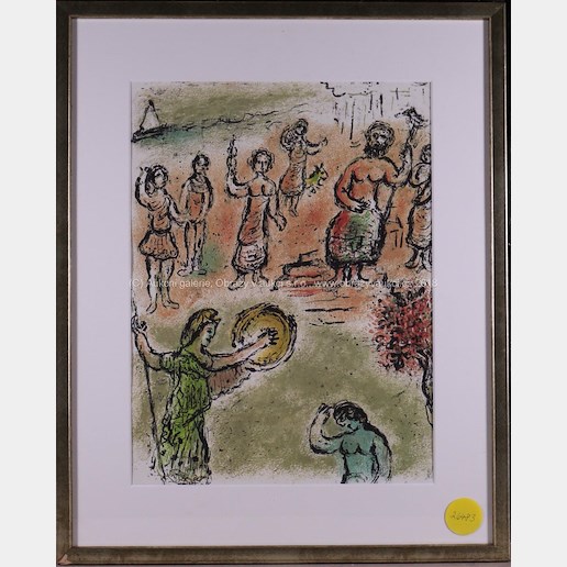 Marc Chagall - Historický výjev